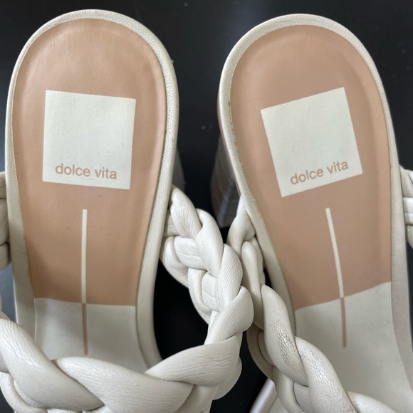 Dolce Vita Paily Heels Ivory Stella Size 8.5 - Picture 4 of 7